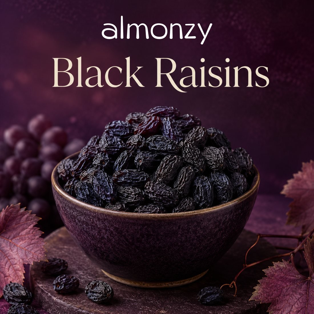 Almonzy Black Raisins