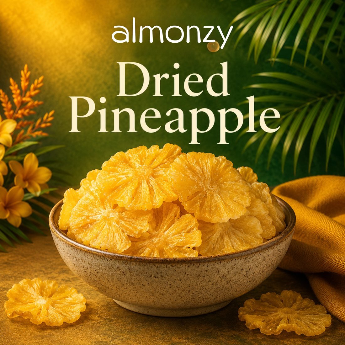 Almonzy Dried Pineapple