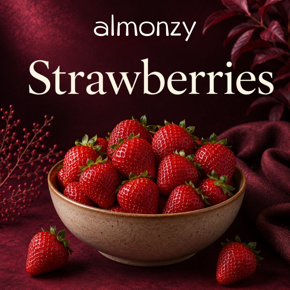 Almonzy Dried Strawberries