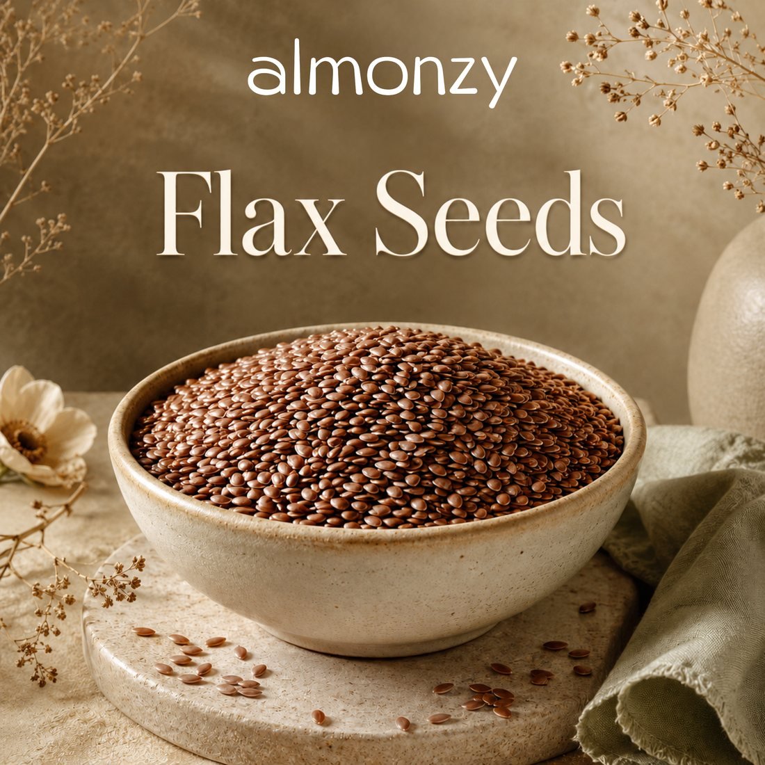 Almonzy Flax Seeds