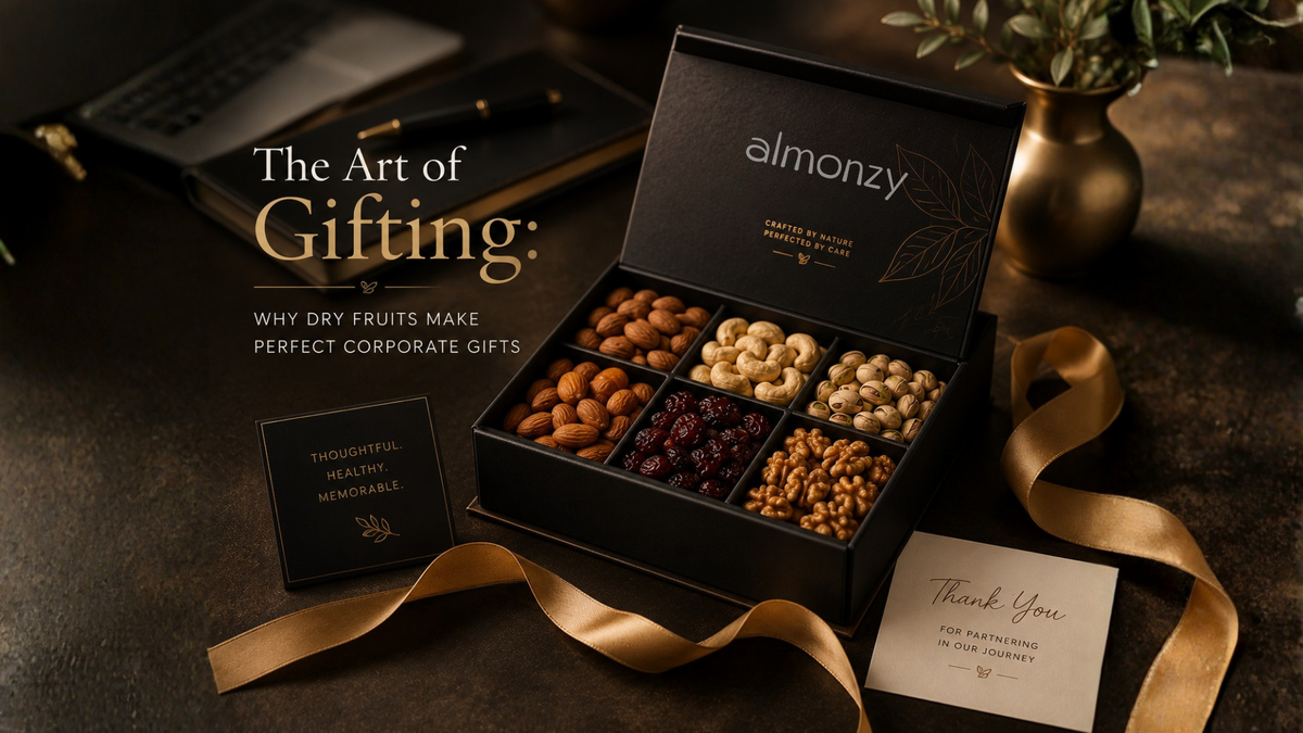 The Art of Gifting: Why Dry Fruits Make Perfect Corporate Gifts